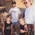 Mike Major, Joop, Rahim and Yasmine Van Leur