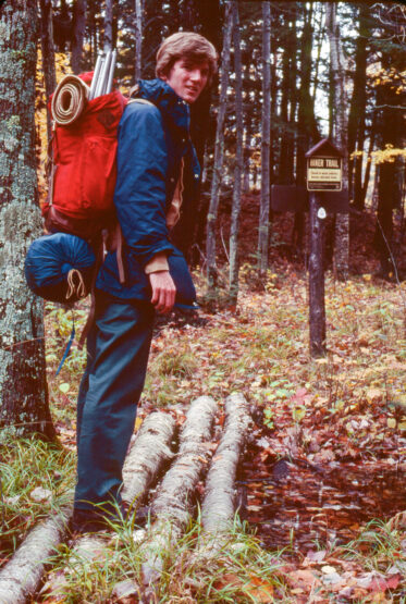 “...Then a carpenter (young, handsome man, red hair and a beard) gave me a lift to my destination. He owned 80 acres in the forest right near the trail. He said the trail off 64 wasn’t the greatest and was wet because of beaver dams. He took me to where the trail crosses FR558. I was in very high spirits. He gave me an orientation on my map and I gave him my card and invited him to Point. ..."