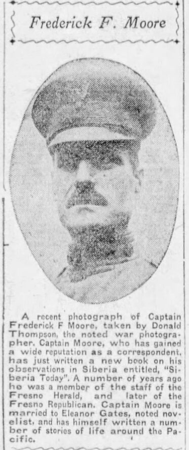 1921 article promoting his first-hand account of the Russian Civil War. The clipping led me to wonder who Donald Thompson, 'the noted war photographer' was. That led me down another search and another famous person without a Wikipedia article. So I wrote one. (https://en.wikipedia.org/.../Donald_C._Thompson...)