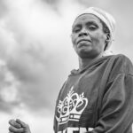 Ruth Kosgei, a farmer in Sirikwa, Molo, Nakuru County, Kenya, harvests potato in a BOLD trial for selecting late blight resistant potatoes.
The Crop Trust's BOLD Project is working with the International Potato Center to select genotypes derived from crosses between CWR-derived hybrids and advanced CIP clones exhibiting late-blight resistance.
Photo: Michael Major for Crop Trust