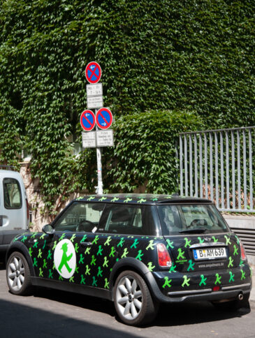 The Ampelmann street crossing icon is a symbol of Berlin and an important component of the tourism business and the East Germany nostalgia movement.