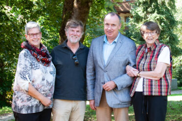 We were welcomed by the Mayor of Oberaula, Herr Klaus Wagner, and our family historian, Ulirke.