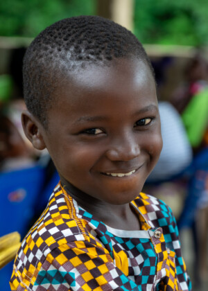 Meeting of RESADE beneficiaries at village of Kéké-kopé, Togo. Improving Agricultural Resilience to Salinity through Development and Promotion of Pro-poor Technologies (RESADE). Visit to Togo, 23-25 August 2023. Photos: MIchael Major for ICBA