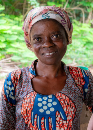 Meeting of RESADE beneficiaries at village of Kéké-kopé, Togo. Improving Agricultural Resilience to Salinity through Development and Promotion of Pro-poor Technologies (RESADE). Visit to Togo, 23-25 August 2023. Photos: MIchael Major for ICBA
