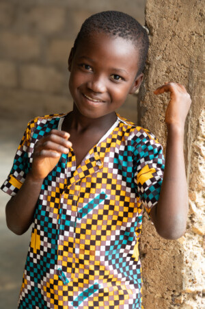 Meeting of RESADE beneficiaries at village of Kéké-kopé, Togo. Improving Agricultural Resilience to Salinity through Development and Promotion of Pro-poor Technologies (RESADE). Visit to Togo, 23-25 August 2023. Photos: MIchael Major for ICBA