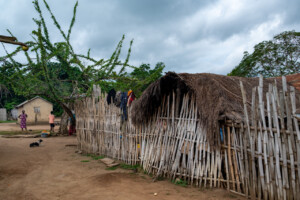 Meeting of RESADE beneficiaries at village of Kéké-kopé, Togo. Improving Agricultural Resilience to Salinity through Development and Promotion of Pro-poor Technologies (RESADE). Visit to Togo, 23-25 August 2023. Photos: MIchael Major for ICBA