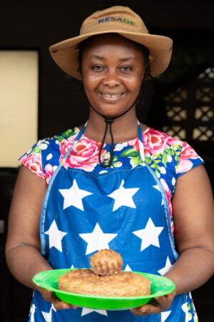 Improving Agricultural Resilience to Salinity through Development and Promotion of Pro-poor Technologies (RESADE). visit to Liberia 4-6 September 2023. Photo: MIchael Major for ICBA