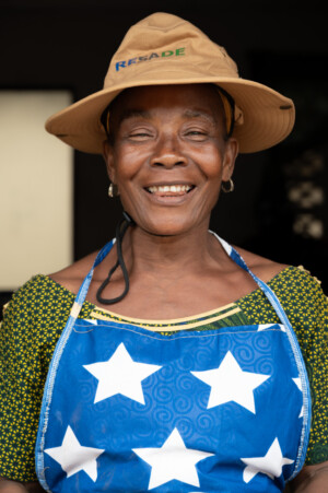 Improving Agricultural Resilience to Salinity through Development and Promotion of Pro-poor Technologies (RESADE). visit to Liberia 4-6 September 2023. Photo: MIchael Major for ICBA