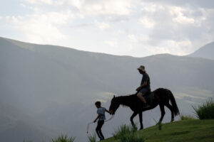 Crop Trust sponsored visit to Kazakhstan and Kyrgyzstan from 15-28 July to document alfalfa pre-breeding project. Photo: Michael Major for Crop Trust