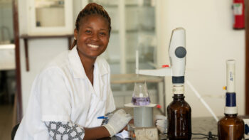 Soil laboratory of the Mozambique Institute of Agricultural Research (IIAM).
Photo taken during a visit to Botswana from 23-25 October 2023 to document success stories under a project “Improving Agricultural Resilience to Salinity through Development and Promotion of Pro-poor Technologies (RESADE)” implemented by the International Center for Biosaline Agriculture (ICBA) and funded by the International Fund for Agricultural Development (IFAD) and the Arab Bank for Economic Development in Africa (BADEA).
More information about the projec