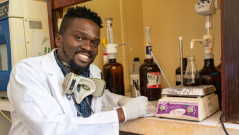 Soil laboratory of the Mozambique Institute of Agricultural Research (IIAM).
Photo taken during a visit to Botswana from 23-25 October 2023 to document success stories under a project “Improving Agricultural Resilience to Salinity through Development and Promotion of Pro-poor Technologies (RESADE)” implemented by the International Center for Biosaline Agriculture (ICBA) and funded by the International Fund for Agricultural Development (IFAD) and the Arab Bank for Economic Development in Africa (BADEA).
More information about the projec