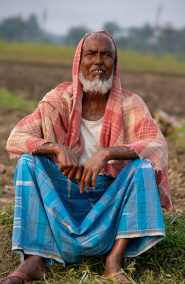 BOLD WP2 grasspea visit to Nadia district in southern West Bengal.
The district is largely alluvial plain, formed by the constant shifting of the various rivers of the Ganges Delta.
Grasspea is one of the most prominent crops in this region. The BOLD team visited a 28-acre farmers field cultivated with low ODAP grasspea varieties (Ratan and Prateek).
Grasspea. cultivation is dual purpose Along with seeds for human consumption, nutritive fodder is available for animals..
Farmers, by incorporating grasspea in this area overcome challenges and are extremely happy. They opt for relay cropping and broadcast the seed two weeks before harvest to serve as a second, soil-enriching crop.
Photo: Michael Major for Crop Trust