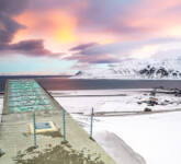 The Svalbard Global Seed Vault was inaugurated in February 2008 as a secure backup facility for the world's crop diversity on the Svalbard archipelago of Norway. 
As of February 2025 it has received seed samples from 123 genebanks in 85 countries around the world,
Photo: Michael Major for Crop Trust