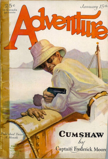 Frederick later turned to pulp fiction to earn a living and penned more than 160 short stories. They were mainly adventure stories based on his journeys in the China Sea.
