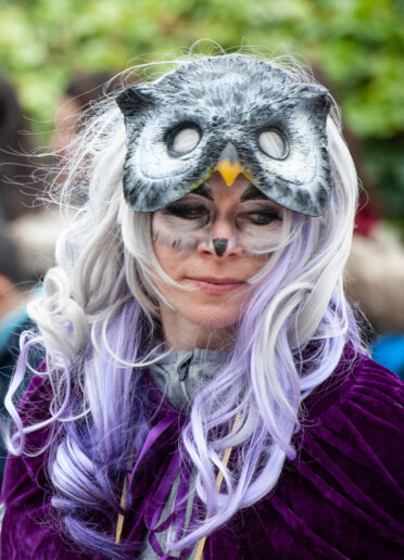 Beuel-Limperich, North Rhine-Westphalia / Germany: February 23, 2020. LiKüRa street parade during Karneval season