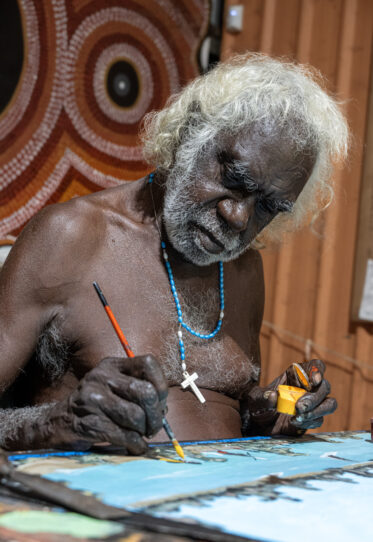Documentation of activities of Aboriginal Sea Company in Darwin, Humpty Doo, Wadeye and Glyde Point, 10-12 November 2025. Photo: Michael Major for Cultivate
