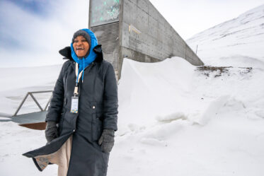 Ramatu Aliyu, Ahmadu Bello University, Nigeria
Visit of BOLD WP4 partners to Svalvard Global Seed Vault on 25 February 2025.
Photo: Michael Major for Crop Trust