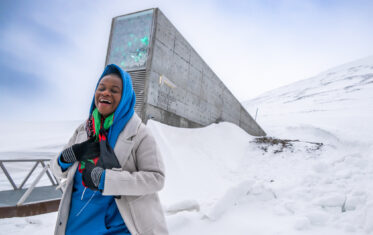 Nolipher Mponya, Malawi Plant Genetic resources Centre (MPGRC)
Visit of BOLD WP4 partners to Svalvard Global Seed Vault on 25 February 2025. Photo: Michael Major for Crop Trust