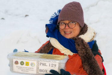 Hidelisa de Chavez, Institute of Plant Breeding, University of the Philippines
Deposit ceremony featuring BOLD WP4 partners on 25 February 2025.
BOLD WP4 closing visit to the Svalbard Global Seed Vault, 24-26 February 2025.
Photo: Michael Major for Crop Trust